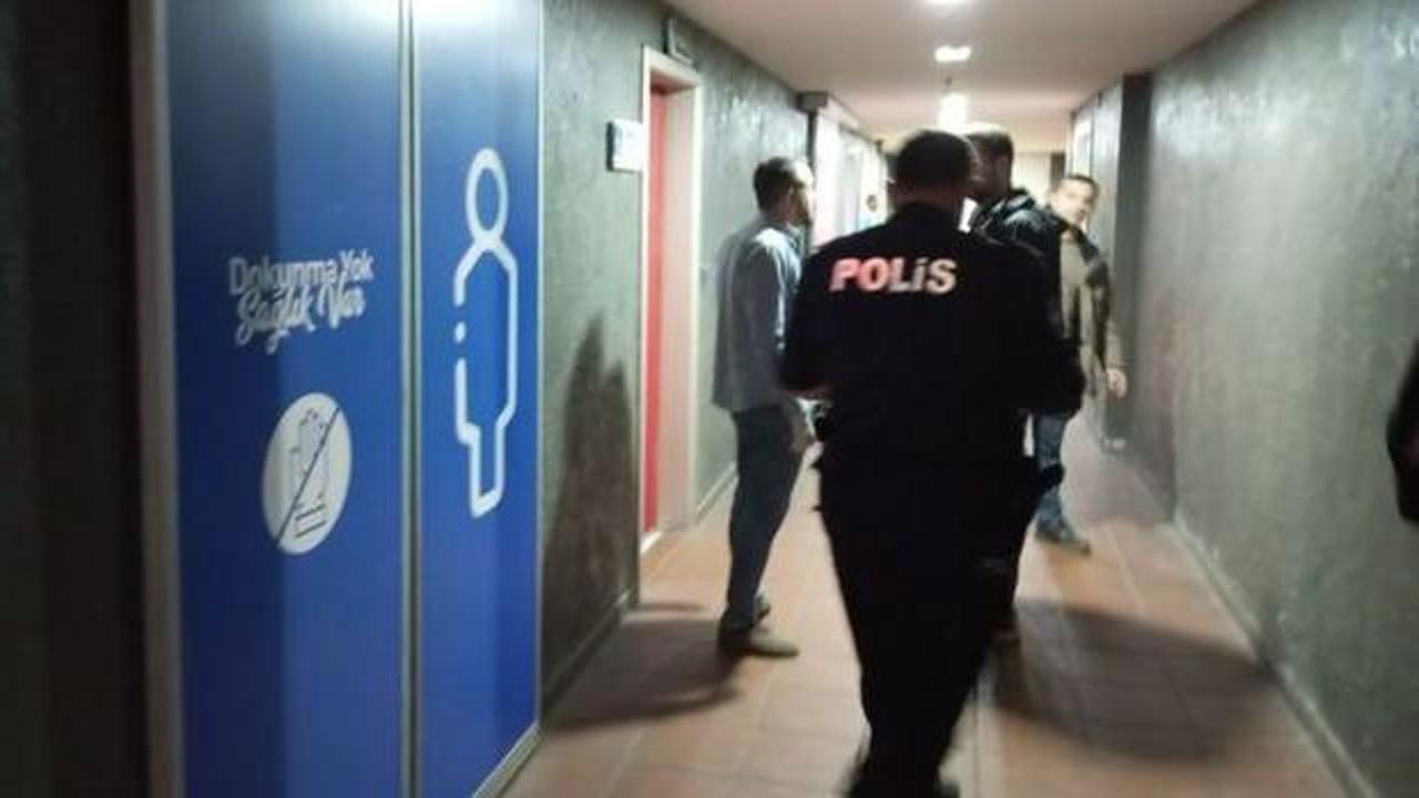 AVM tuvaletinde cansız beden bulundu!
