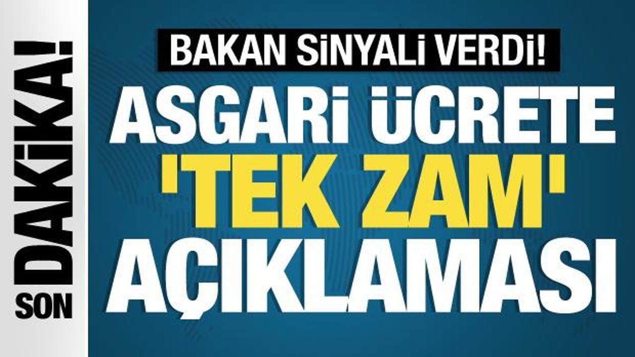 Bakan Işıkhan’dan asgari ücrete ‘tek zam’ açıklaması