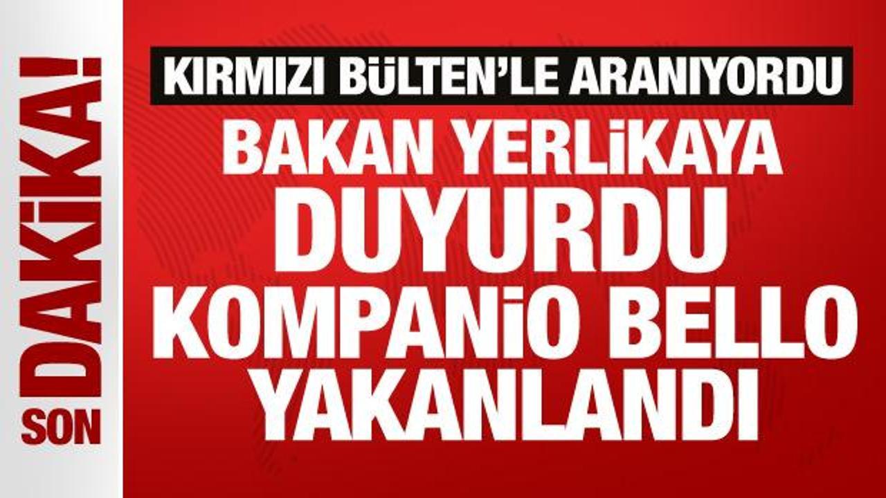 Bakan Yerlikaya duyurdu: Uyuşturucu kartelinin lideri Dritan yakalandı