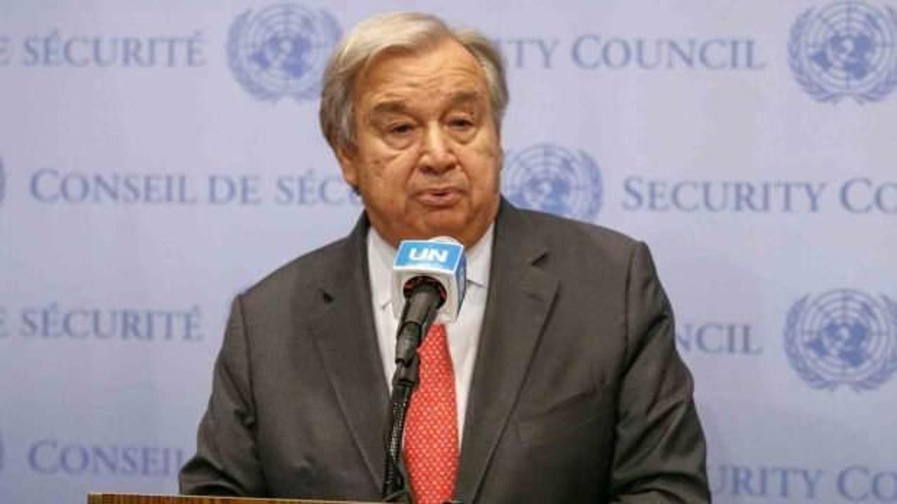 BM Genel Sekreteri Guterres’ten “insanlık namına ateşkes” çağrısı