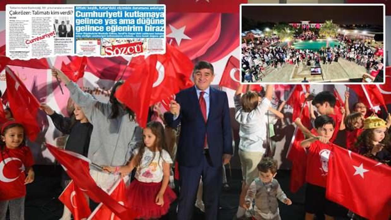 Büyükelçiye yönelik ‘29 Ekim’ kara propagandası çöktü: 2 bin 350 kişiyle çifte kutlama