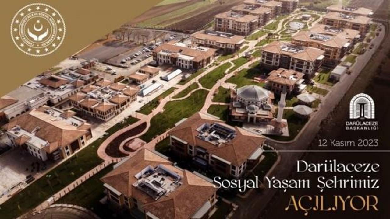 Türkiye Yüzyılı’na damgasını vuracak vizyoner proje! Darülaceze Sosyal Yaşam Şehri açıldı