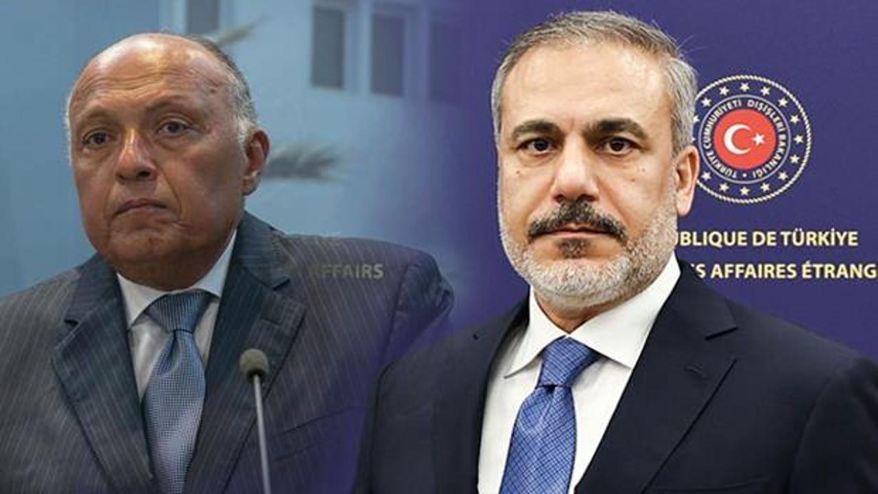 Bakan Fidan’dan Mısırlı mevkidaşıyla Gazze görüşmesi