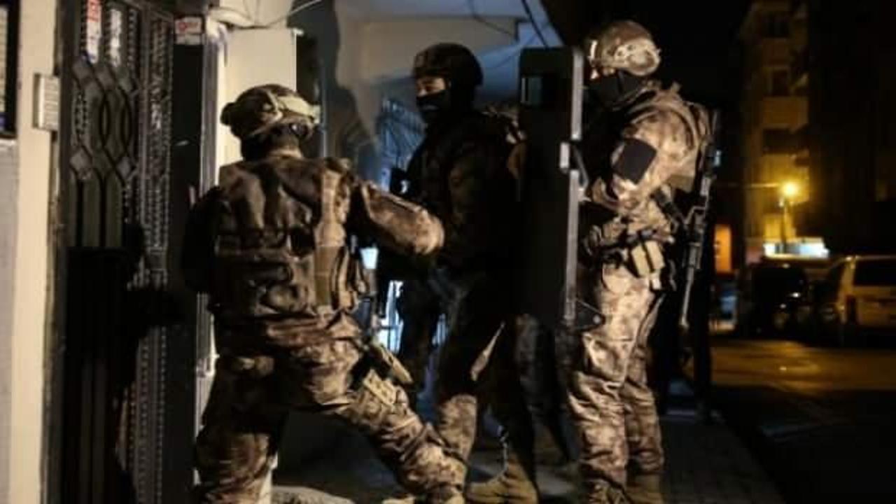 Mersin’de terör örgütlerine operasyon: 10 zanlı gözaltına alındı