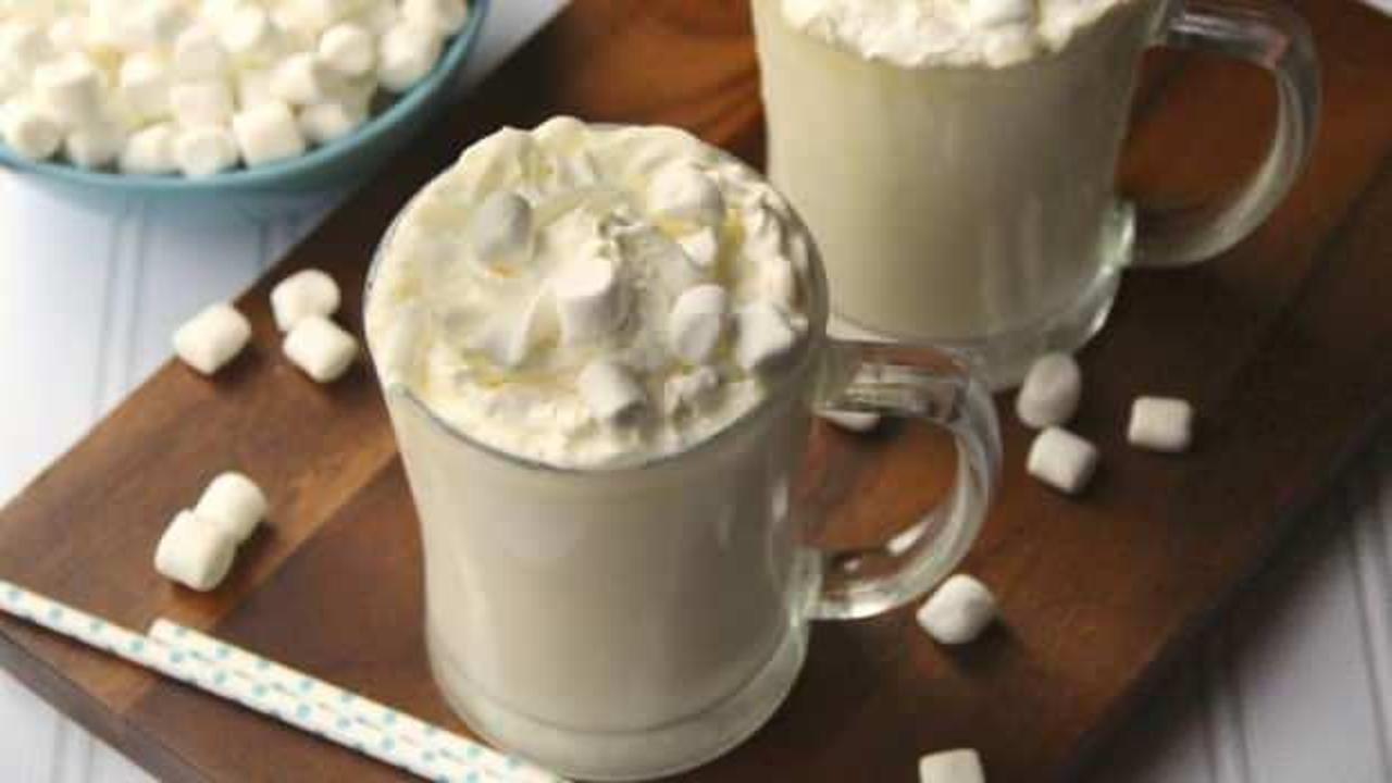 Ev yapımı beyaz sıcak çikolata tarifi, nasıl yapılır? Bu lezzet yeni favoriniz olmaya aday!