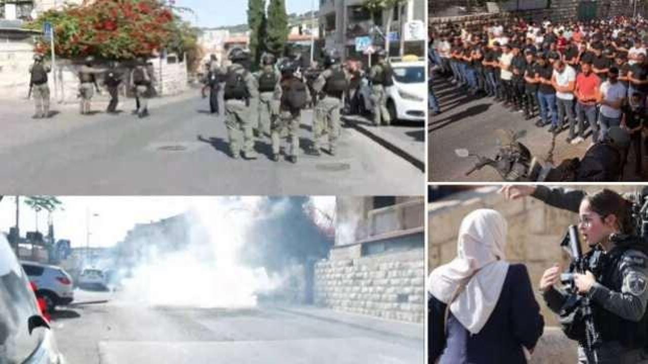 İsrail’den cuma namazı için toplanan Filistinlilere saldırı