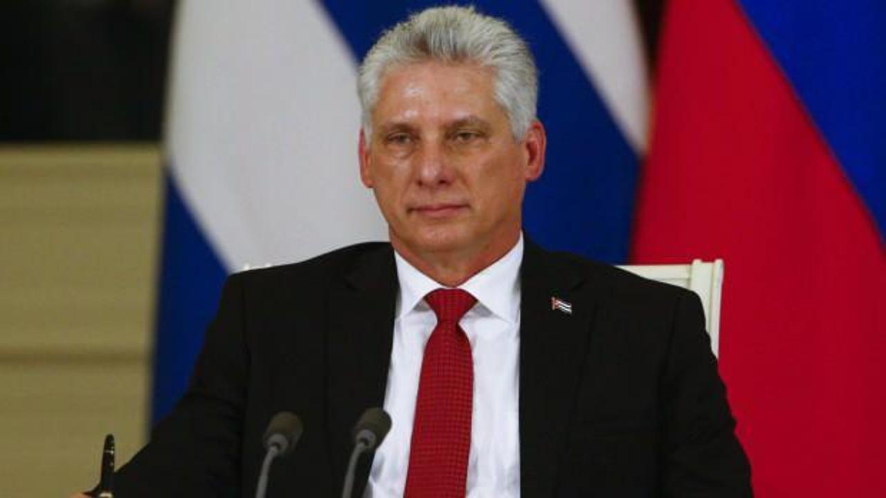 Küba Devlet Başkanı: Gazze’ye kayıtsız kalanlardan olmayacağız