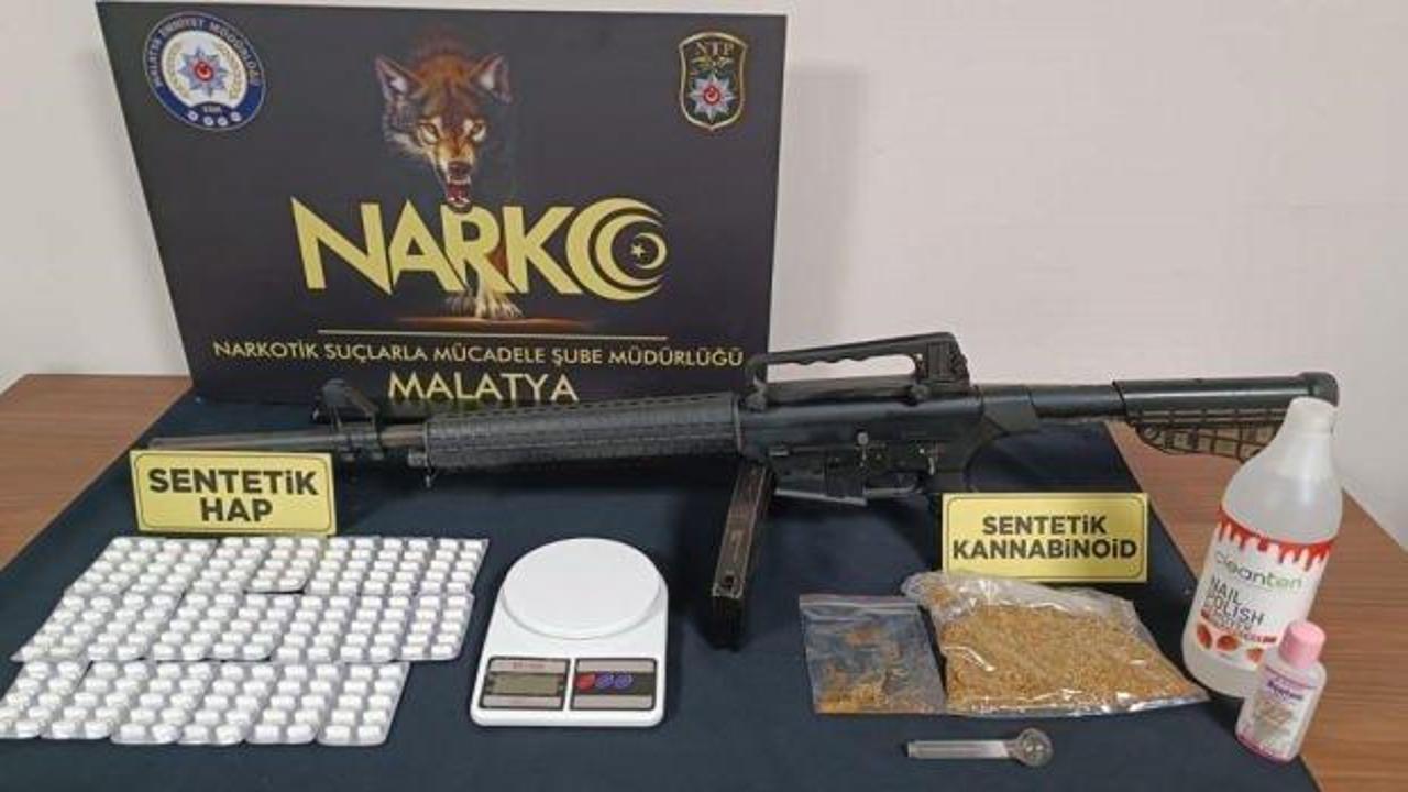 Malatya’da uyuşturucu operasyonları: 21 tutuklama