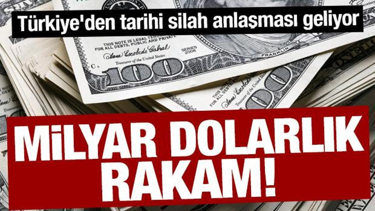 Milyar dolarlık imza: Türkiye’den tarihi silah anlaşması geliyor