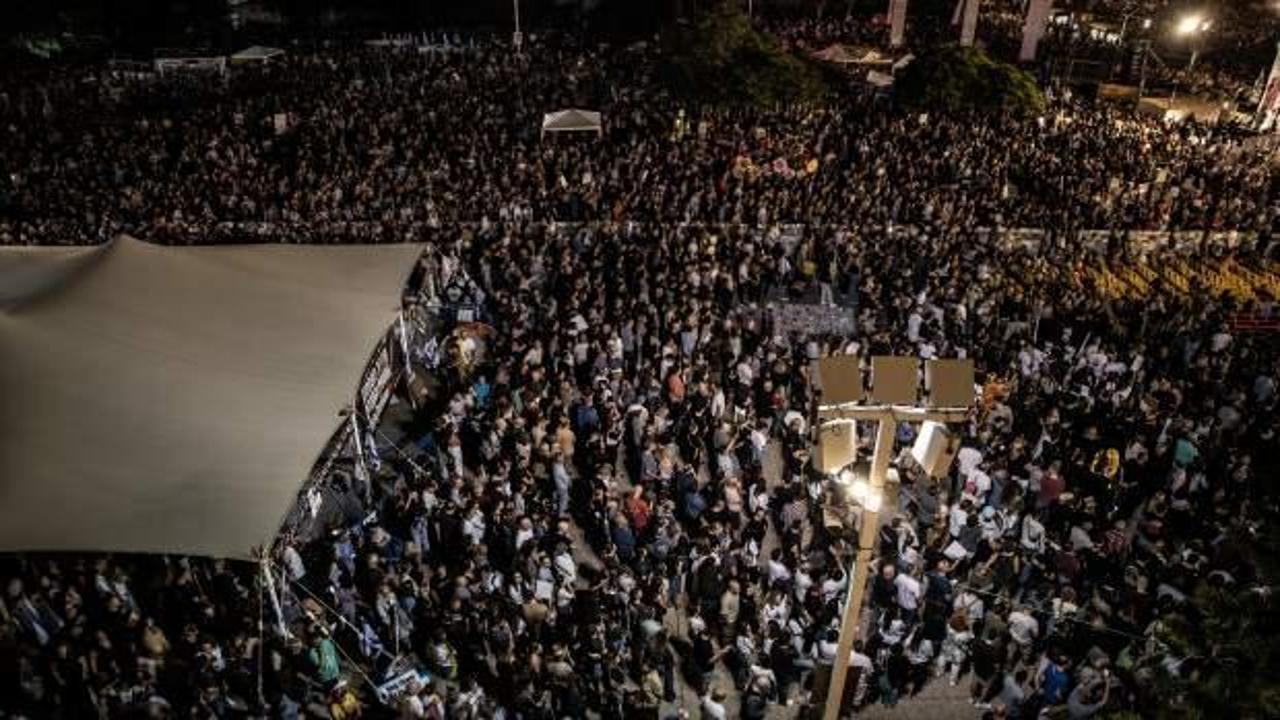 Tel Aviv’de ayaklanma! Netanyahu’ya büyük şok!