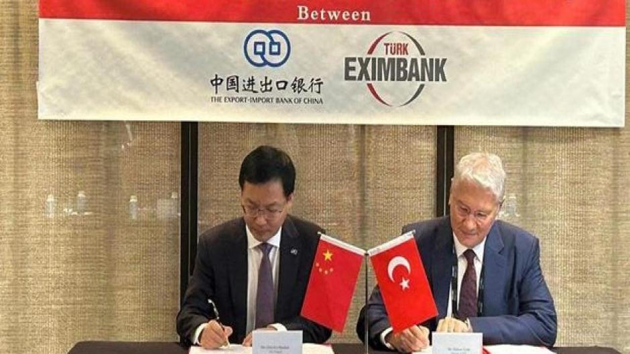 Türk Eximbank, Çin Eximbank ile mutabakat zaptı imzaladı