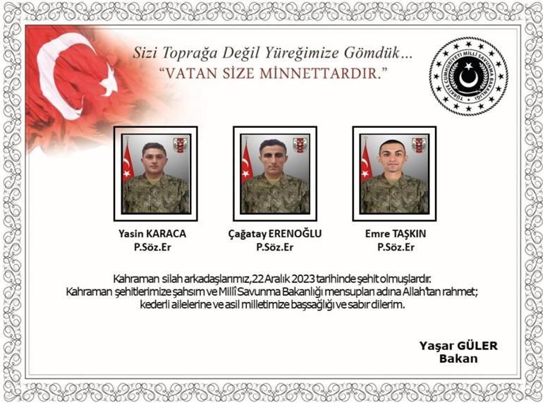 6 kahraman 6 acı hikaye... 'Şehit olursam bunu paylaşın'