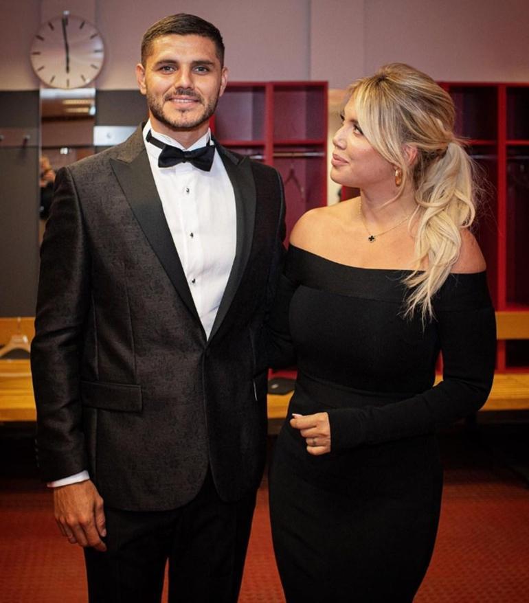 Icardi'nin eşi Wanda Nara İtalya'dan şampiyon olarak döndü!