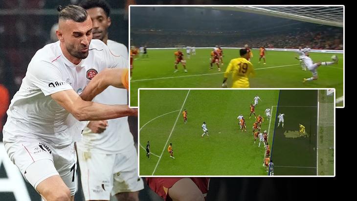 Galatasaray – Karagümrük maçına damga vuran pozisyon! ‘Serdar Dursun dokunmasa galiba goldü’
