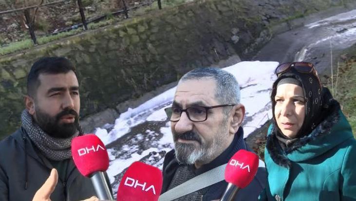 İstanbul’da ‘köpüklü dere’ isyanı! ‘Çok kötü bir koku’