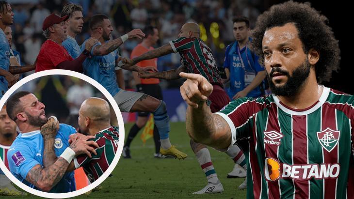 Felipe Melo final sonrası çılgına döndü! Kyle Walker’la kavga etti