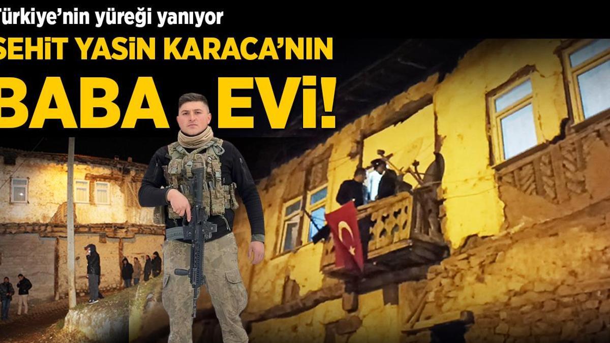 Bakan Göktaş’tan talimat! Şehit Yasin Karaca’nın baba evi yeniden inşa edilecek