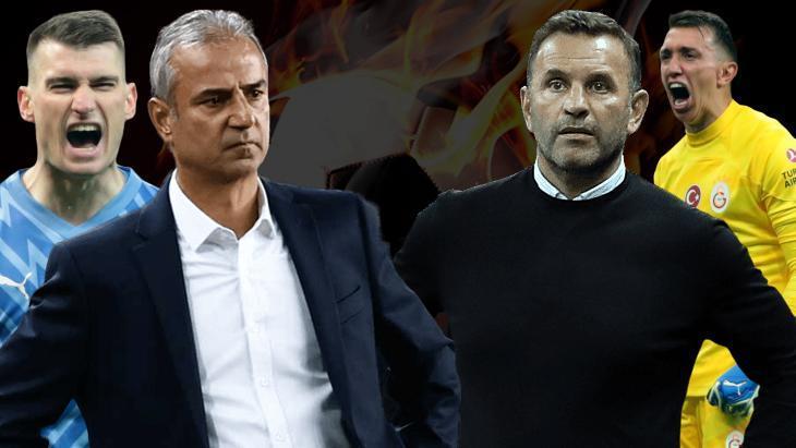 İsmail Kartal ve Okan Buruk’tan sürpriz kararlar! İşte Fenerbahçe – Galatasaray derbisinin muhtemel 11’leri…