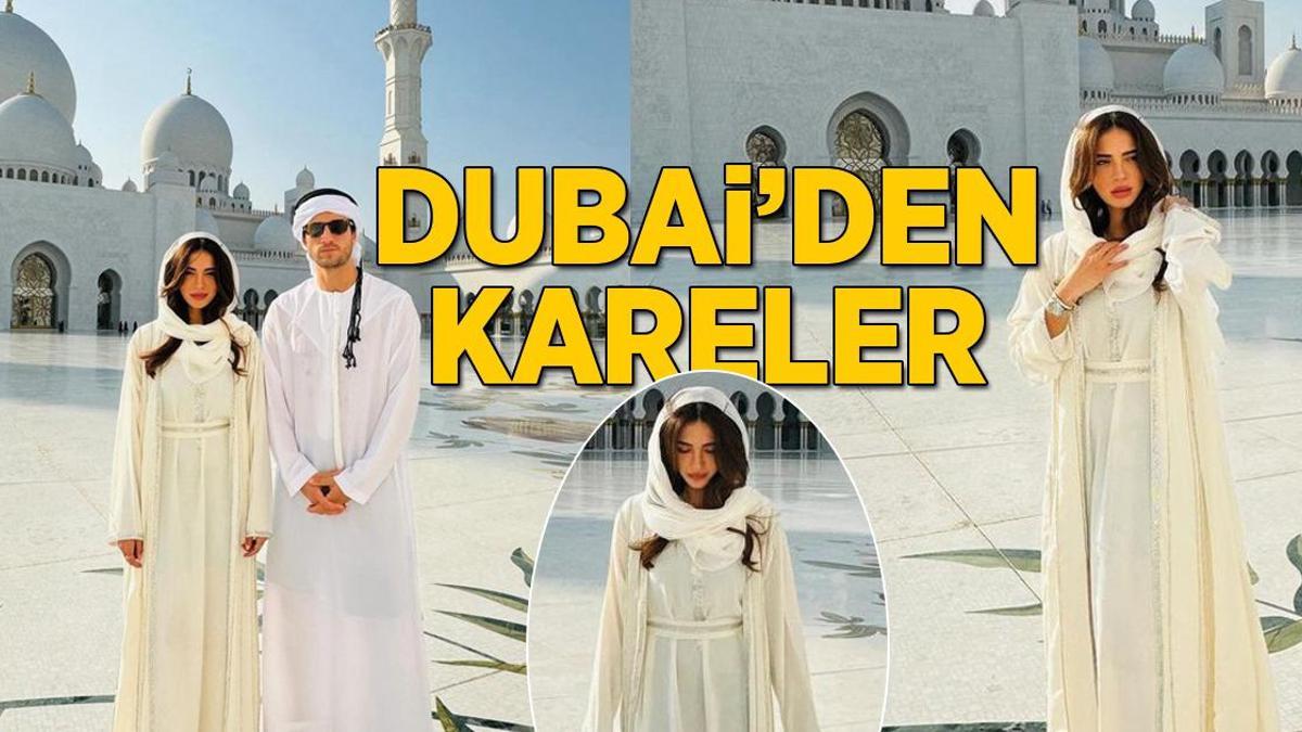 Ünlü çift göz kamaştırdı! Dubai’den kareler