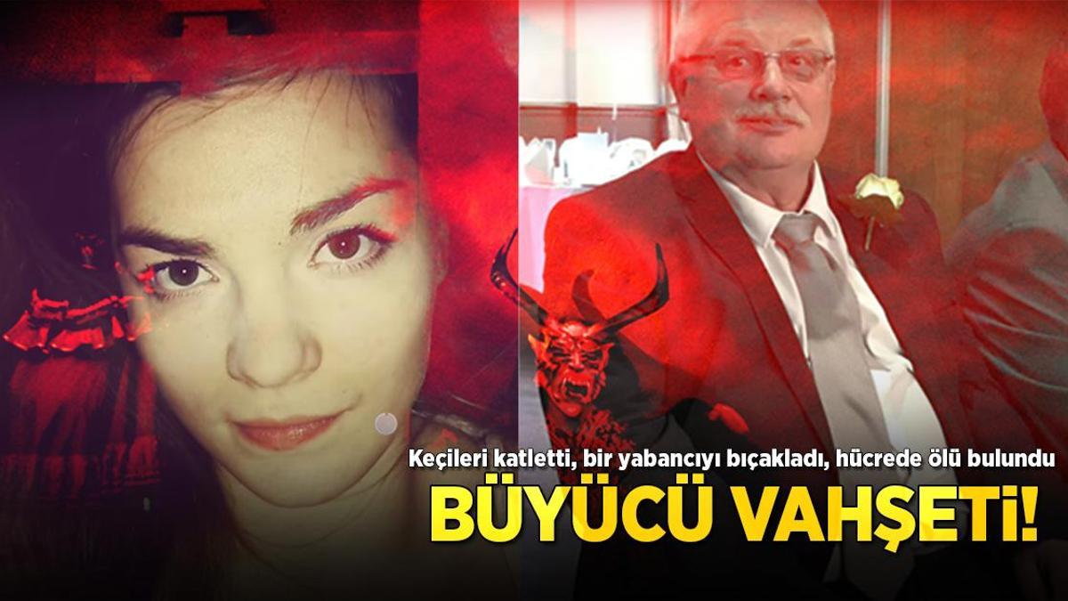 Büyücü vahşeti! Keçileri katletti, bir yabancıyı bıçakladı, hücrede ölü bulundu