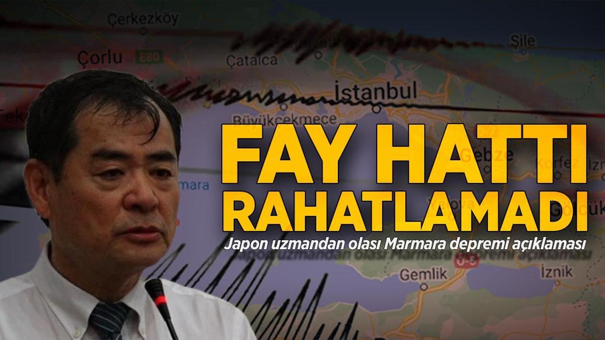 Japon deprem uzmanı Marmara fay hattını işaret etti: Rahatlamadı