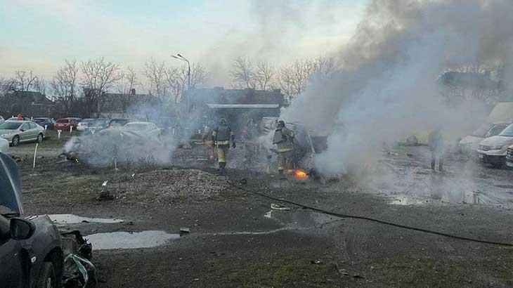 Rusya, Ukrayna’ya füze yağdırdı! En az 12 ölü, 76 yaralı