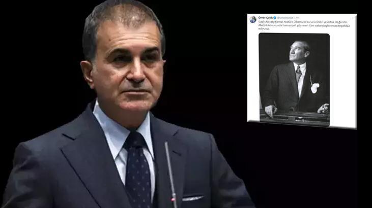 AK Parti Sözcüsü Çelik: Gazi Mustafa Kemal Atatürk ülkemizin ortak değeridir
