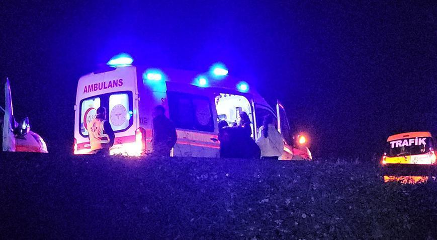 TEM Otoyolu’nda kaza! 1’i çocuk 5 yaralı var