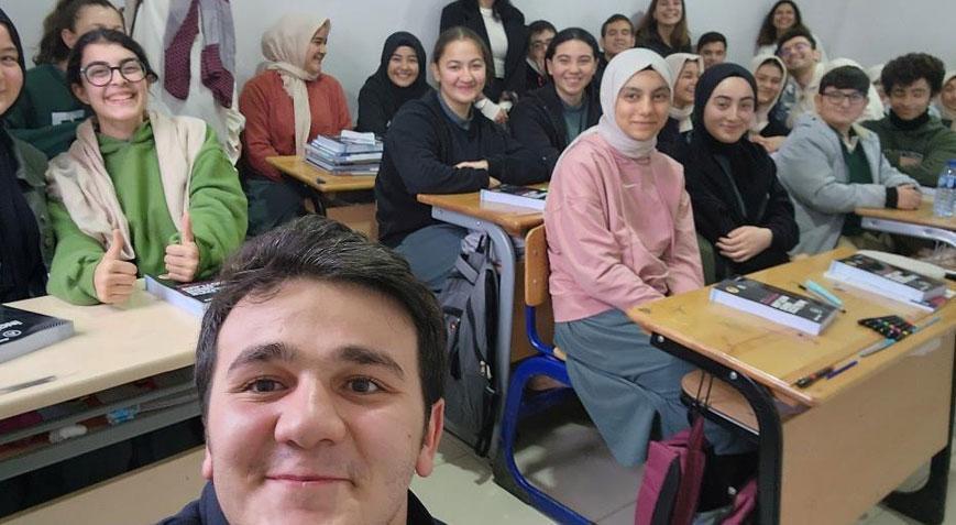 Nevşehir Hacı Bektaş Veli öğrencileri depremzede öğrencilerle buluştu