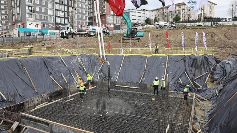 Bağcılar’da Asburçaklar Sitesi’nin temeli atıldı