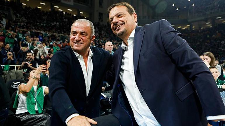 Ergin Ataman'a destek vermeye gitmişti! Fatih Terim'e Panathinaikos'ta büyük şok