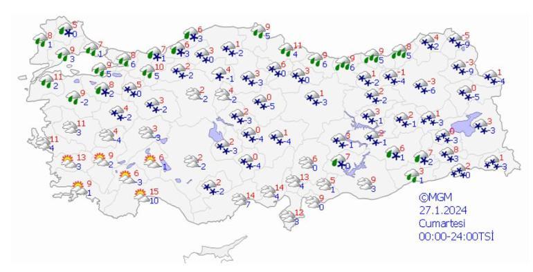 Hafta sonu hava durumu nasıl olacak? Meteoroloji'den İstanbul dahil birçok ilde kar alarmı