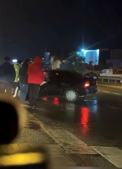 TIR'a ok gibi saplandı! 28 yaşındaki gencin can verdiği feci kazanın görüntüleri