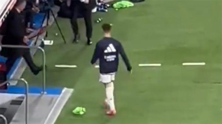 Real Madrid'de Arda Güler'den Ancelotti'ye tepki! Yeleğini yere attı