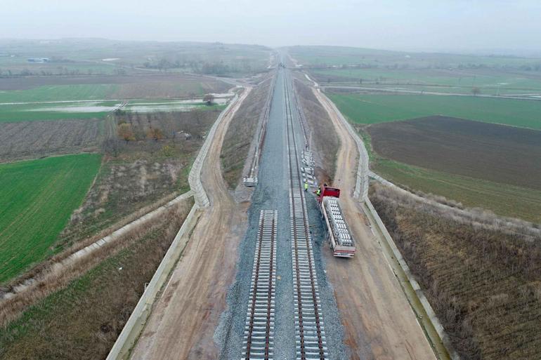 Halkalı-Kapıkule arası hızlı tren! Bakan Uraloğlu açılış tarihini duyurdu