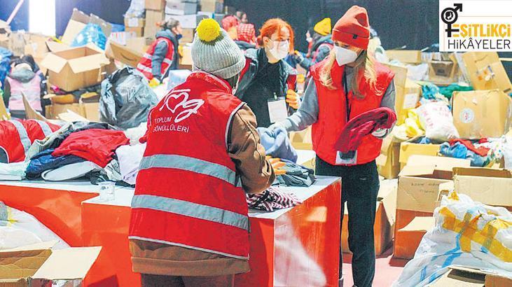 Deprem bölgesinde kadınlar güçleniyor