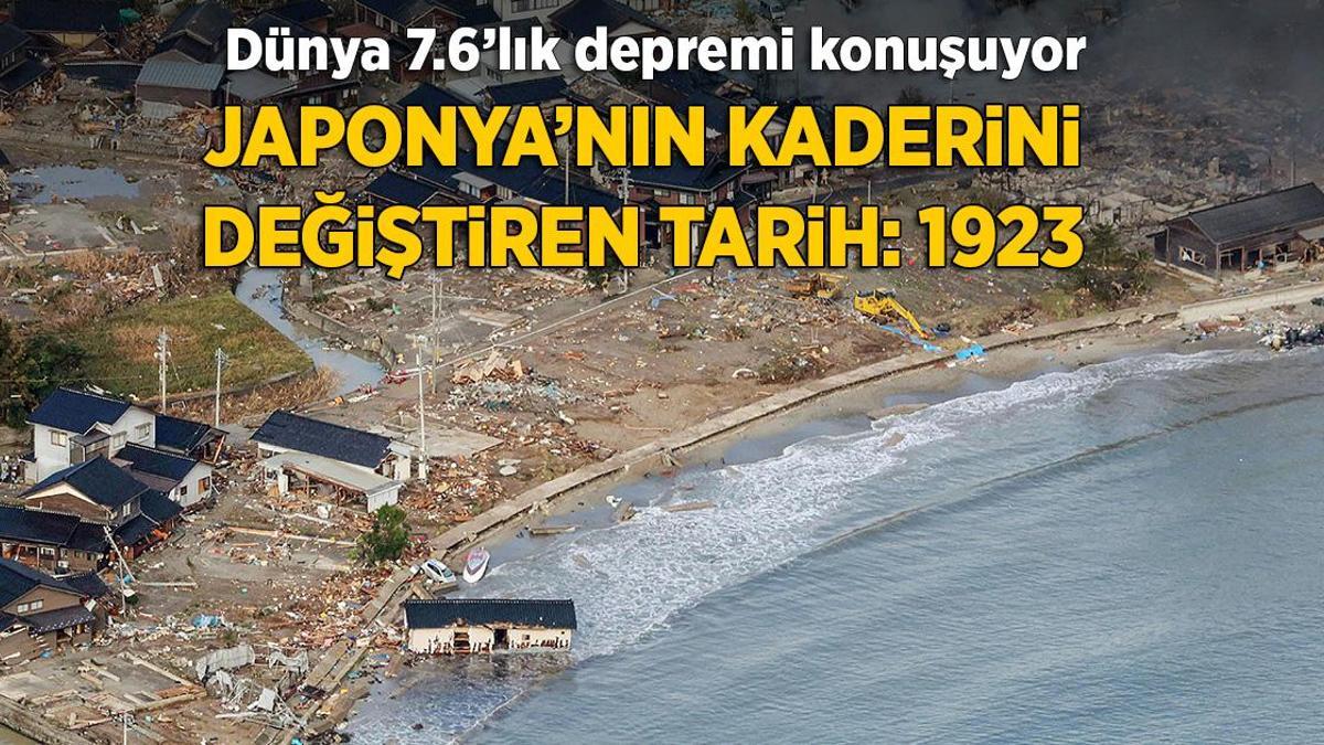 Dünya 7.6’lık depremi konuşuyor! Japonya’nın kaderini değiştiren tarih