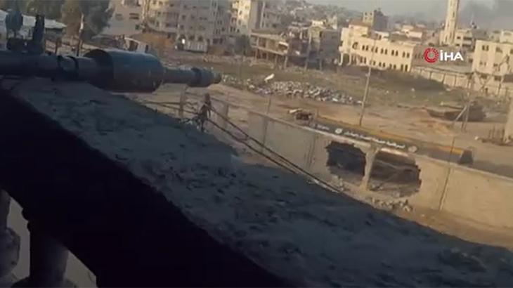 Kassam Tugayları İsrail zırhlı araçlarına roket saldırısı gerçekleştirdi!