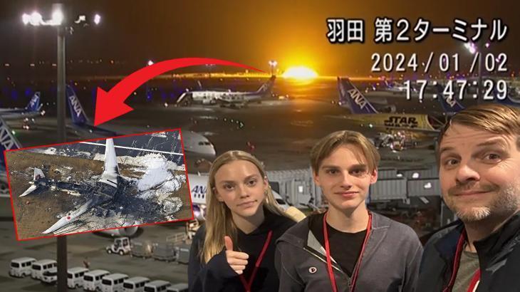 Tokyo tatili dehşete döndü! Her anını kaydetmiş: ‘Ateş topu gördüm’