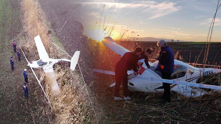 Bursa’da son mezuniyet uçuşunu yapan pilot ölümden döndü