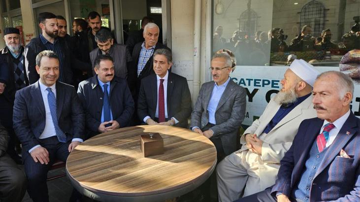 Bakan Uraloğlu, Bayrampaşa’da vatandaşlarla bir araya geldi