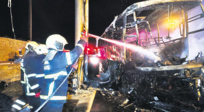 Otobüs kazalarında 15 günde 16 ölüm