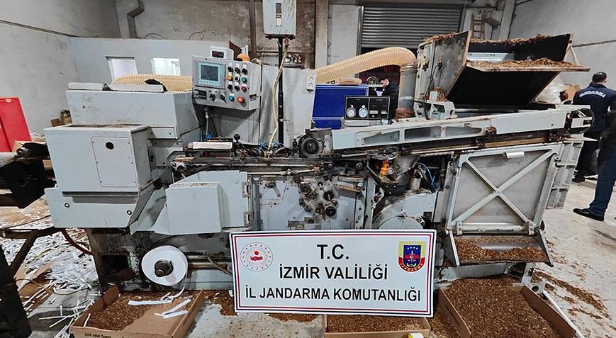 Şok baskın! Bandrolsüz ve kaçak sigara üretimi için fabrika kurmuşlar