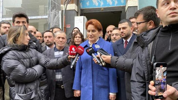 Akşener’den şehit ailesine ziyaret