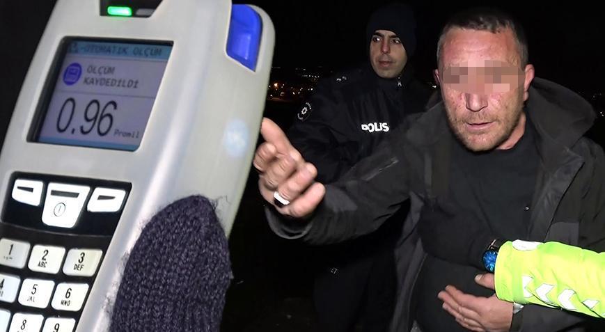 Polisi gören alkollü sürücü, yolcu koltuğuna geçti: İspat et sürdüğümü
