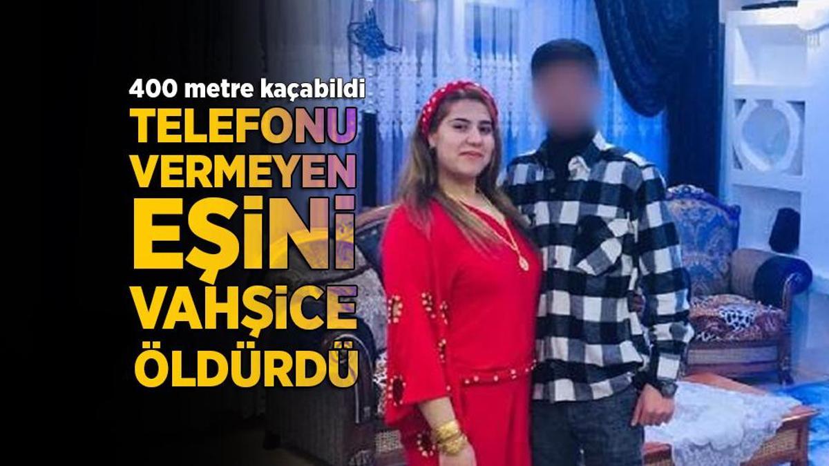 Telefonu vermeyen eşini boynundan bıçaklayarak öldürdü! Şok itiraf