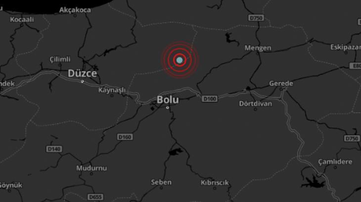 Bolu’da 3.6 büyüklüğünde deprem