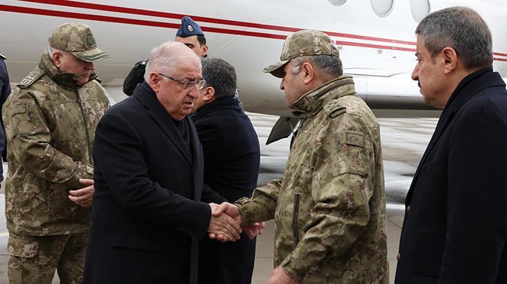 Bakan Güler ve komutanlar Şırnak’a gitti