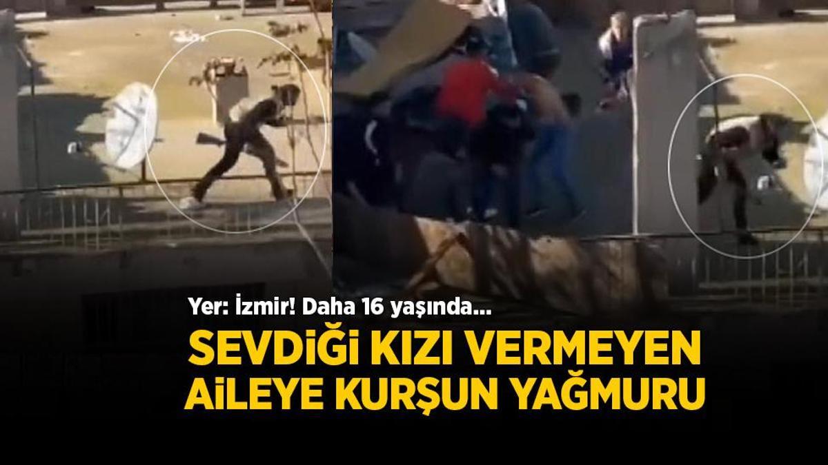 Yer: İzmir! Sevdiği kızı vermeyen aileyle sokak ortasında çatıştı