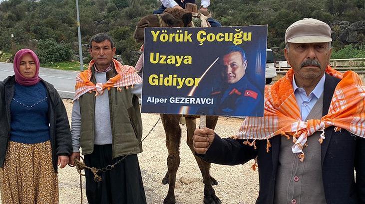 Yörüklerden ilk Türk astronot Alper Gezeravcı’ya destek